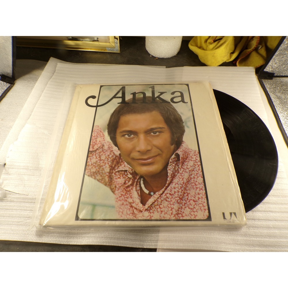 Paul Anka Anka Vinyl LP Album 1974 United Artists UA-LA314-G Pop Vocal 33 RPM